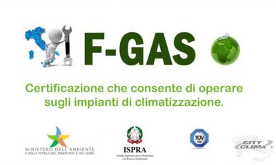 Certificazione F-GAS