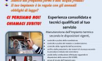 PROMO Manutenzione Caldaia